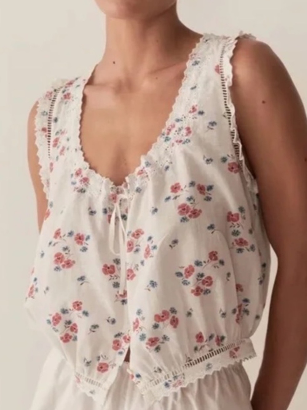 Doen Traveler Top Poppy Field Medium